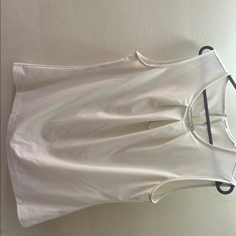 Calvin Klein Cream Tank Top